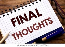 Final Thoughts Images, Stock Photos & Vectors | Shutterstock
