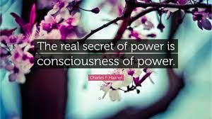 Image result for Conscious of Power
